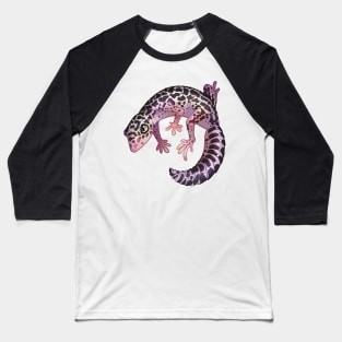 Cozy Leopard Gecko Baseball T-Shirt